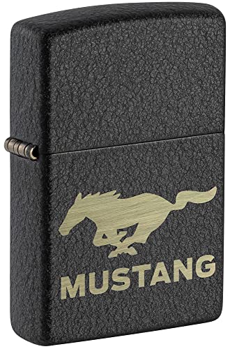Black Crackle Mustang