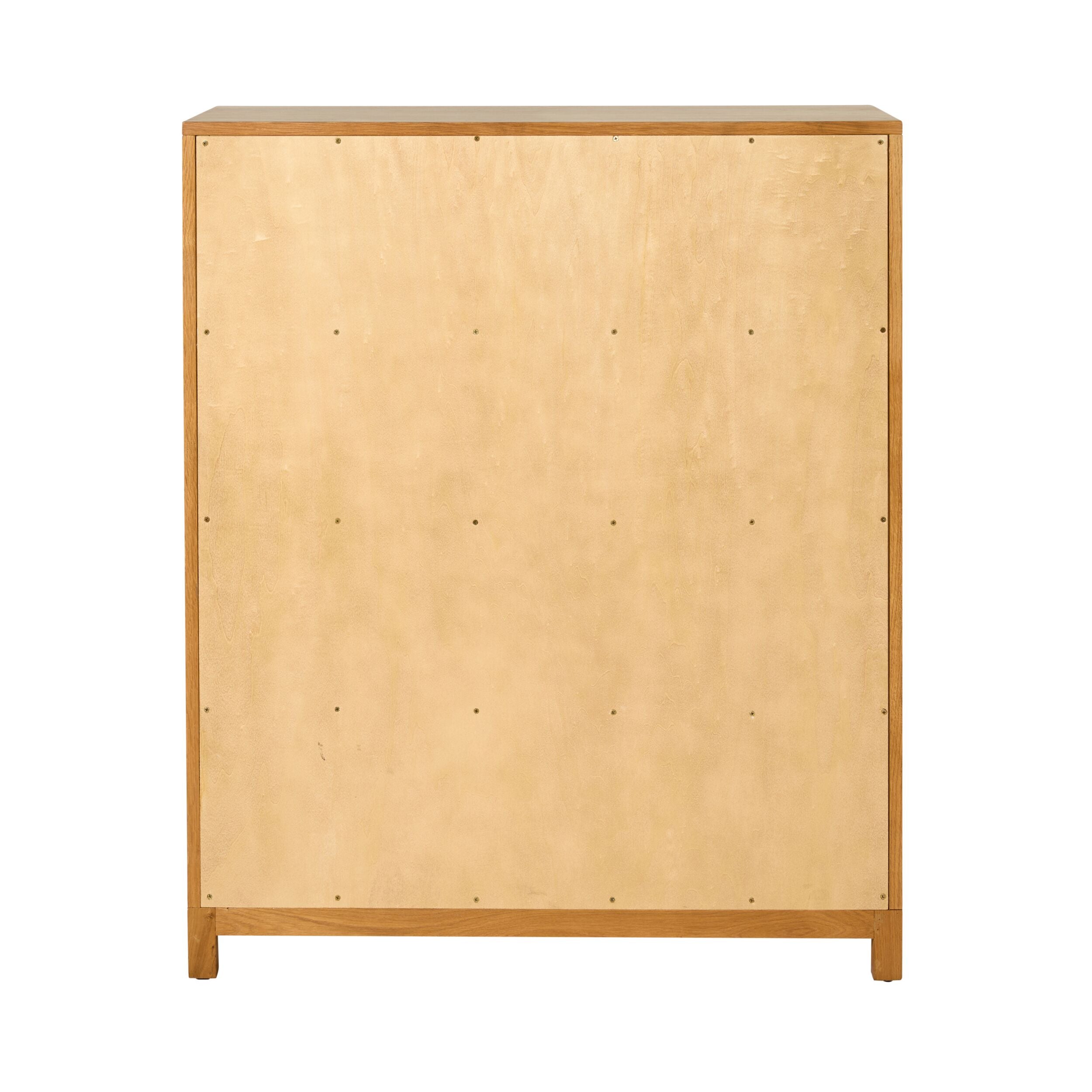 Avalon 4-Drawer Chest Light Oak - Stylish Wooden Dresser for Bedroom, Living Room & Office Storage