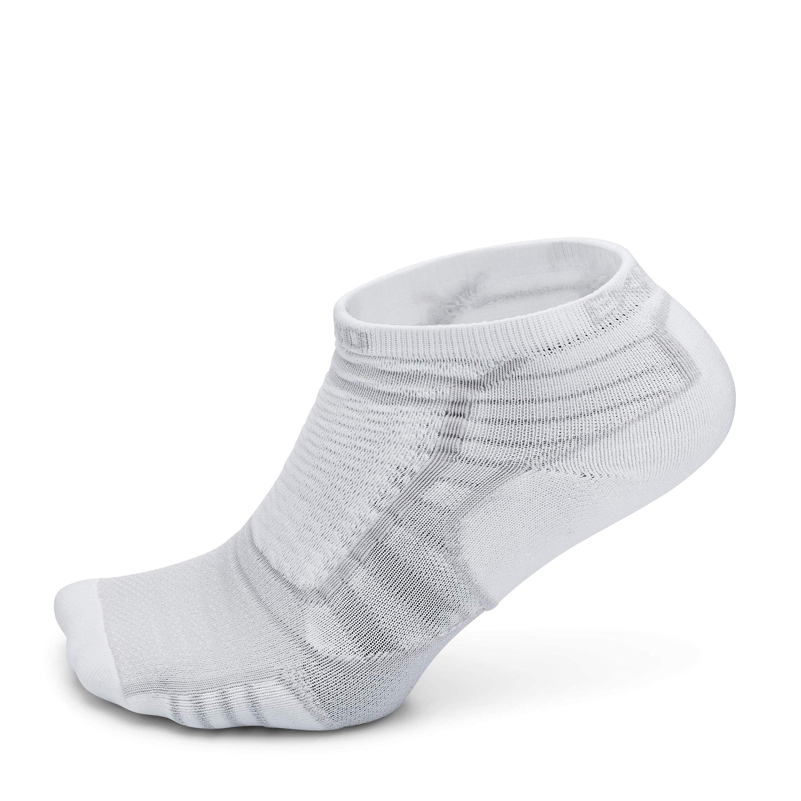 Thorlos Men's Prolite XPCU Ultra Thin Cushion Low Cut Athletic Socks - Running, Hiking & Everyday Comfort for Active Lifestyles