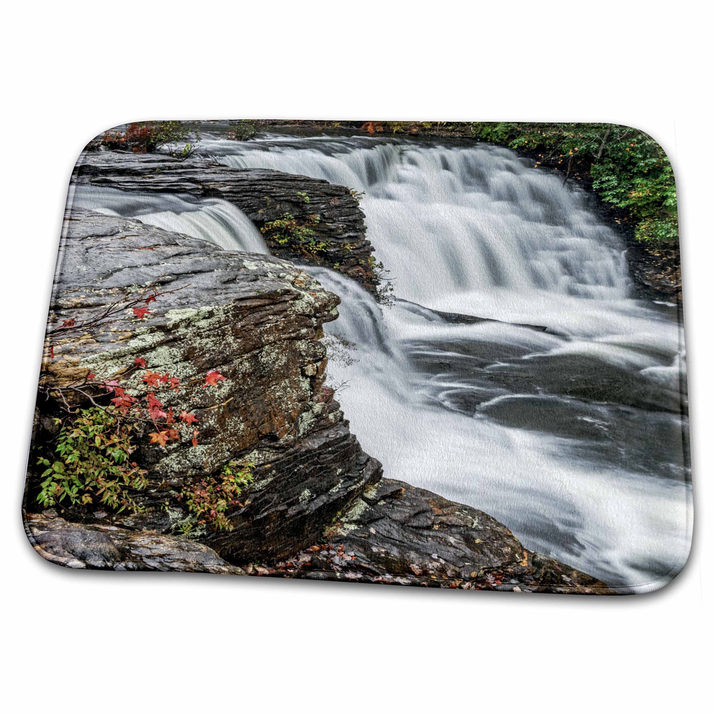 Premium Absorbent Dish Drying Mat - Fast Drying Kitchen Counter Protector for Plates, Cups & Utensils | Non-Slip Silicone Backing | Perfect for Kitchen Countertops, Sink Areas & Dish Rack Organization
