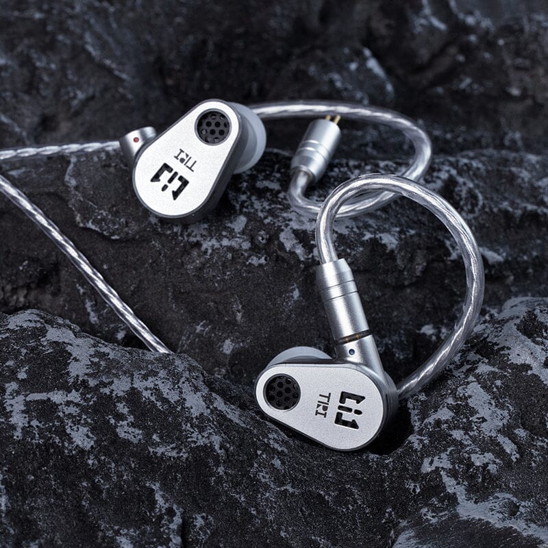 TRI Darco 6mm Titanium + 8mm LCP Diaphragm Dynamic Driver HiFi In-Ear Earphones - Perfect for Audiophiles, Gaming & Music Listening