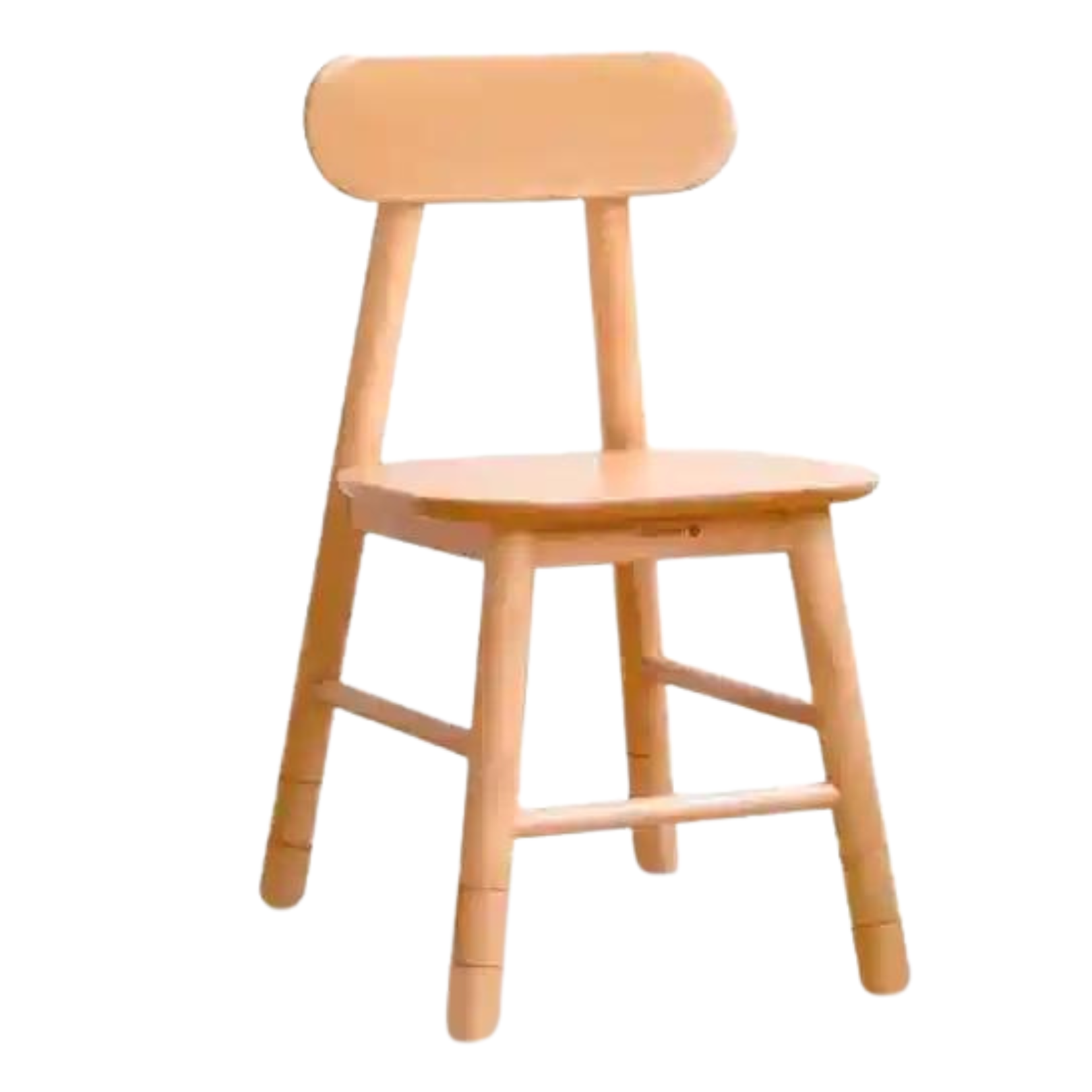 16.5x19.7x30.3 inch / 42.8x50.1x77сm / Natural wood color / Beech adjustable chair