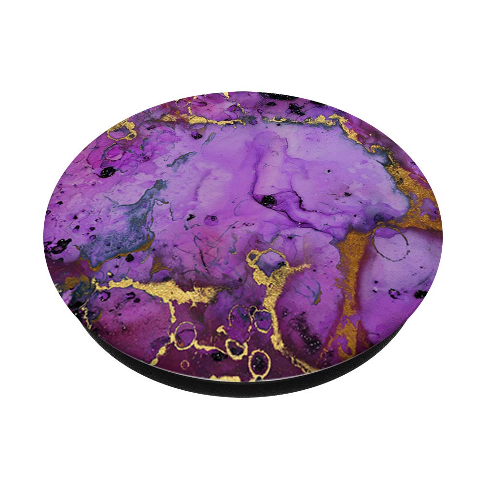 Lavender Watercolor PopSockets PopGrip PACJ0362 - Swappable Phone Grip for iPhone, Samsung & Tablets - Perfect for Work, Travel & Everyday Use