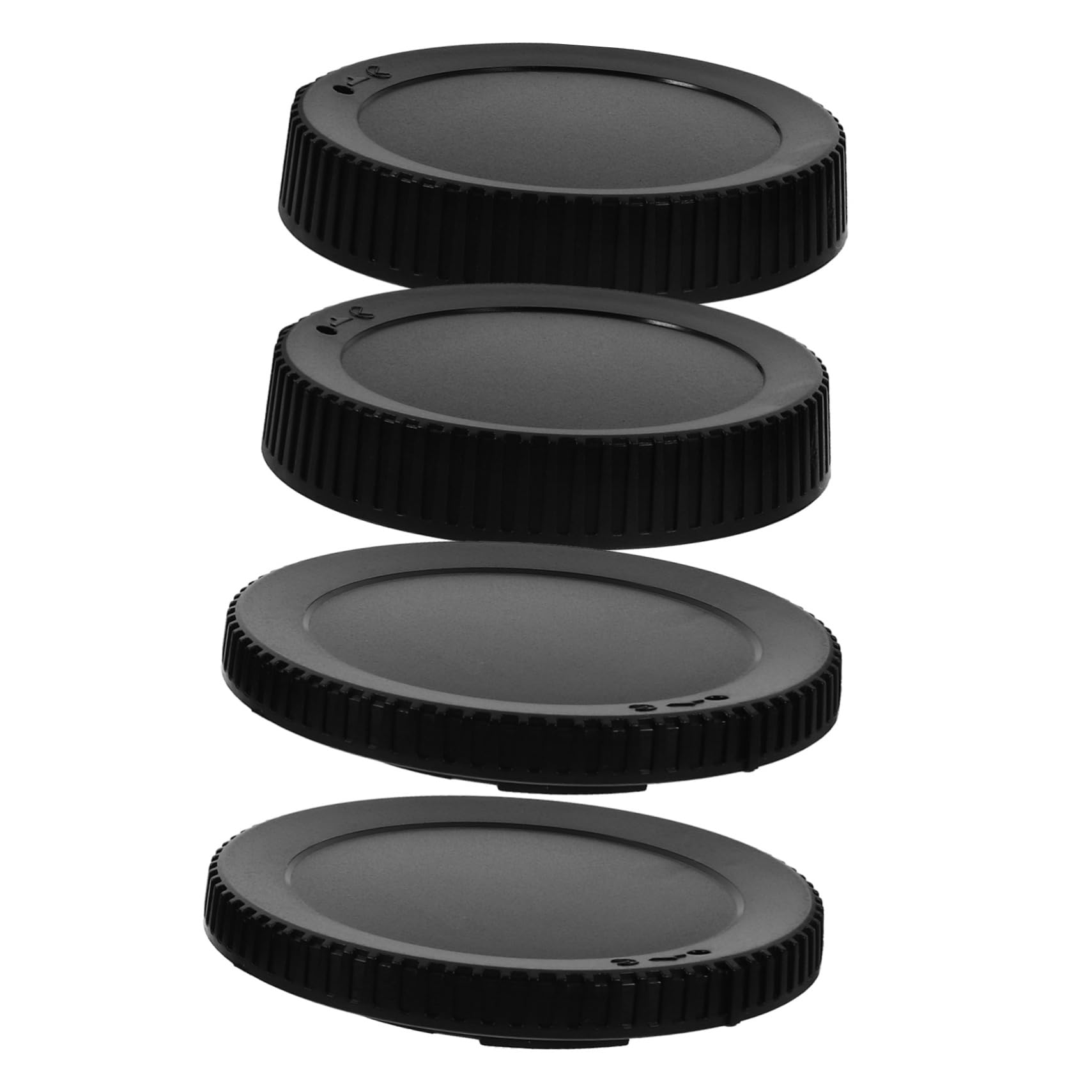 Mikikit 5-Pack Camera Lens Cap Set - Dust Proof Front & Rear Lens Caps Replacement for DSLR, Mirrorless Cameras - Perfect for Travel, Photography & Outdoor Shooting