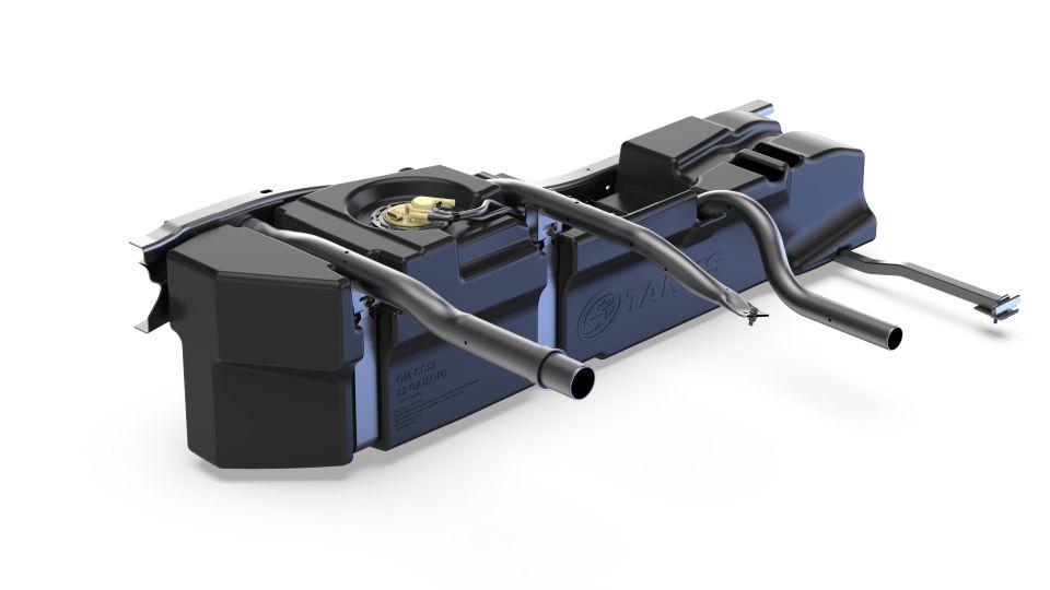2004-2010 GM Duramax 6.6L Short Bed Crew Cab 62 Gallon Replacement Fuel Tank - Heavy Duty Diesel Upgrade for Towing & Long Distance Hauling
