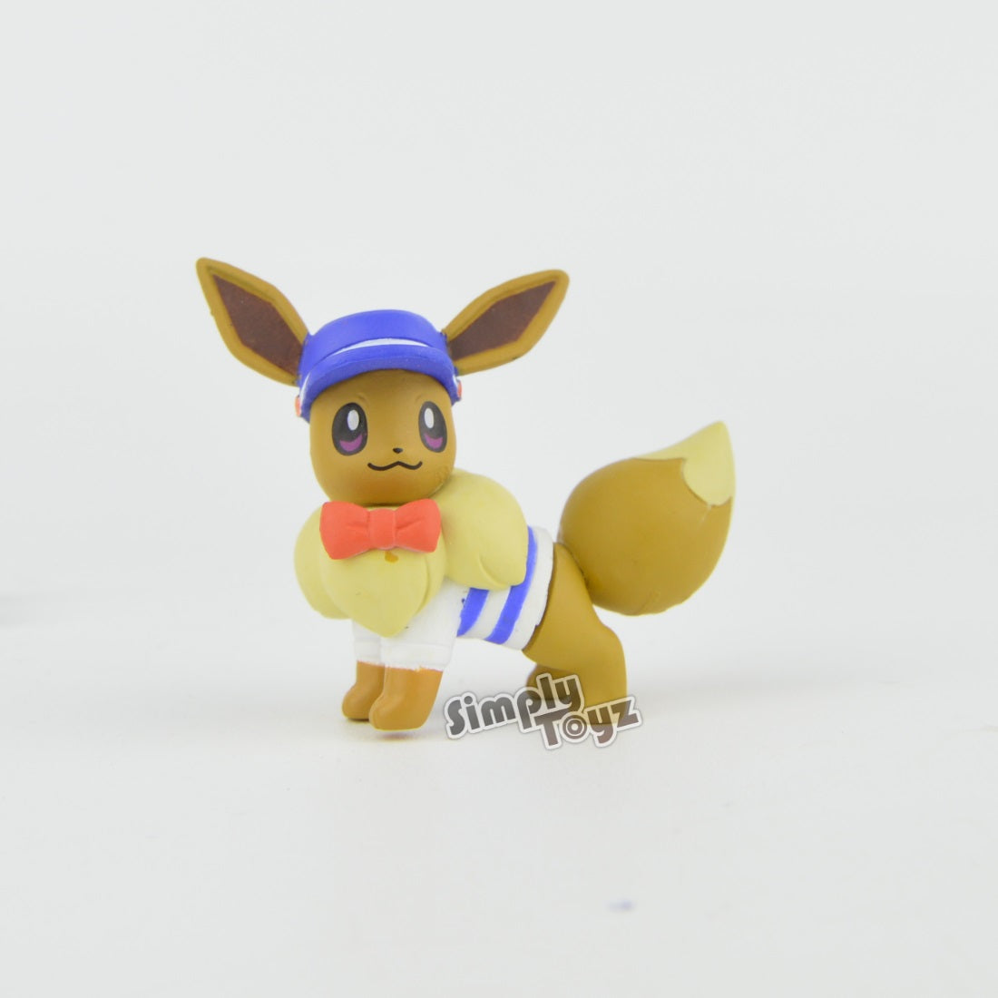 Pokemon Let's Go Eevee Adventure Mascot Takara Tomy Mini Figure - Cute Collectible Toy for Kids & Fans, Perfect for Display, Gifts and Game Themed Decor