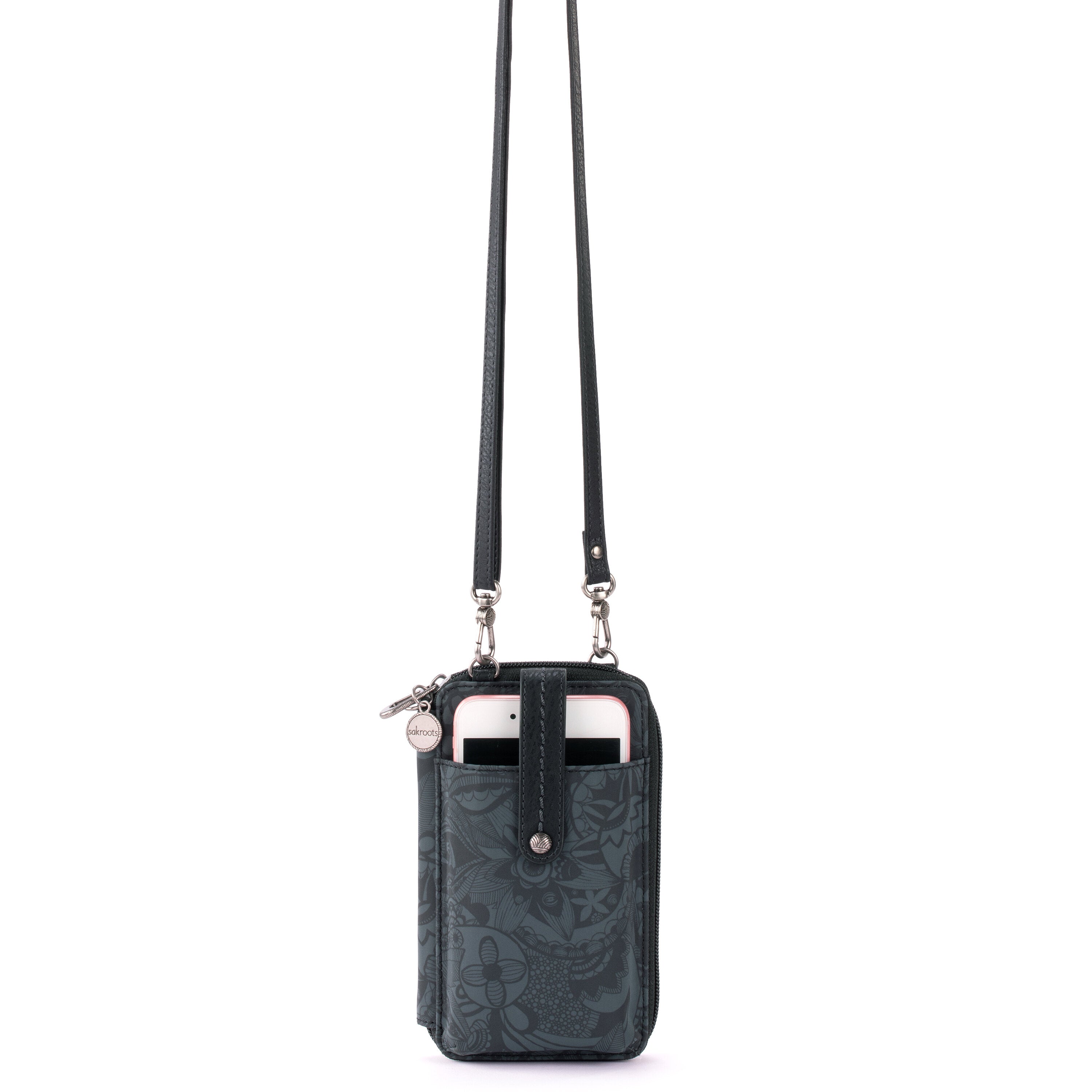 Silverlake Smartphone Crossbody Bag - Stylish & Secure Phone Holder for Women & Men - Perfect for Travel, Shopping, and Everyday Use