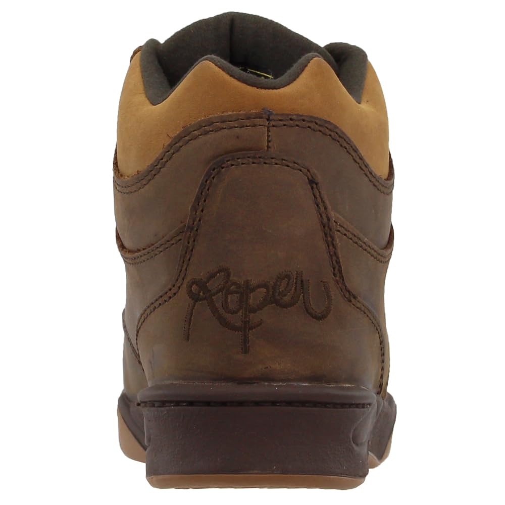 ROPER Women's Horseshoe Kiltie Round Toe Hiking & Casual Ankle Boots - Brown | Comfortable Outdoor Walking & Everyday Wear