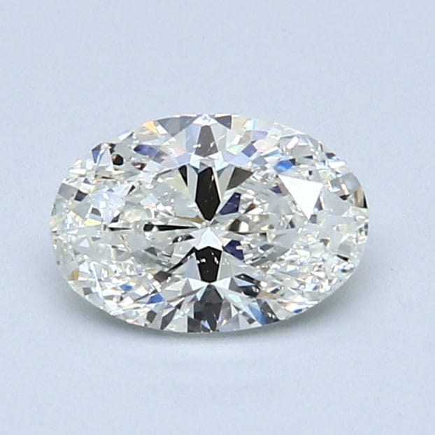 0.90 Carat H SI1 Oval Diamond - Premium Loose Diamond for Engagement Rings & Fine Jewelry - Ideal for Bridal, Anniversary & Special Occasion Gifts