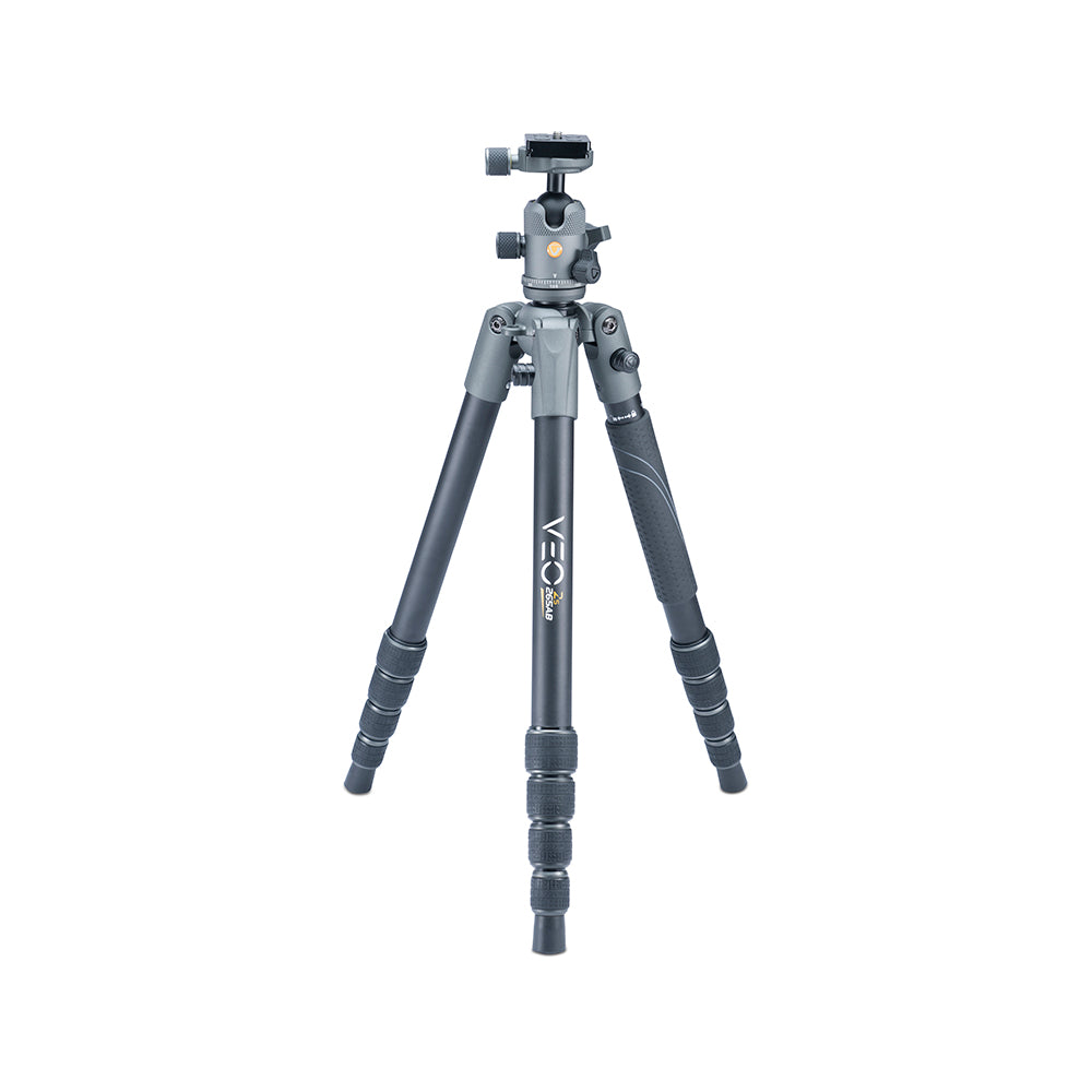 VEO 2S 265AB Lightweight Aluminum Travel Tripod & Monopod with 360° Ball Head - Perfect for Photography, Hiking, and Outdoor Adventures