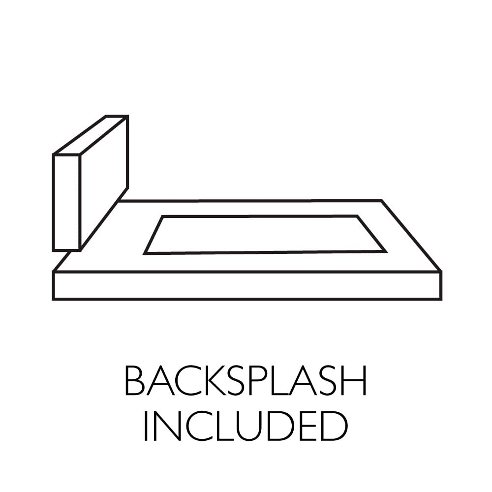 61 Inch Golden Sand Granite Bathroom Vanity Top by Design House – Perfect for Modern Master Bathrooms & Powder Rooms (Model 563239)