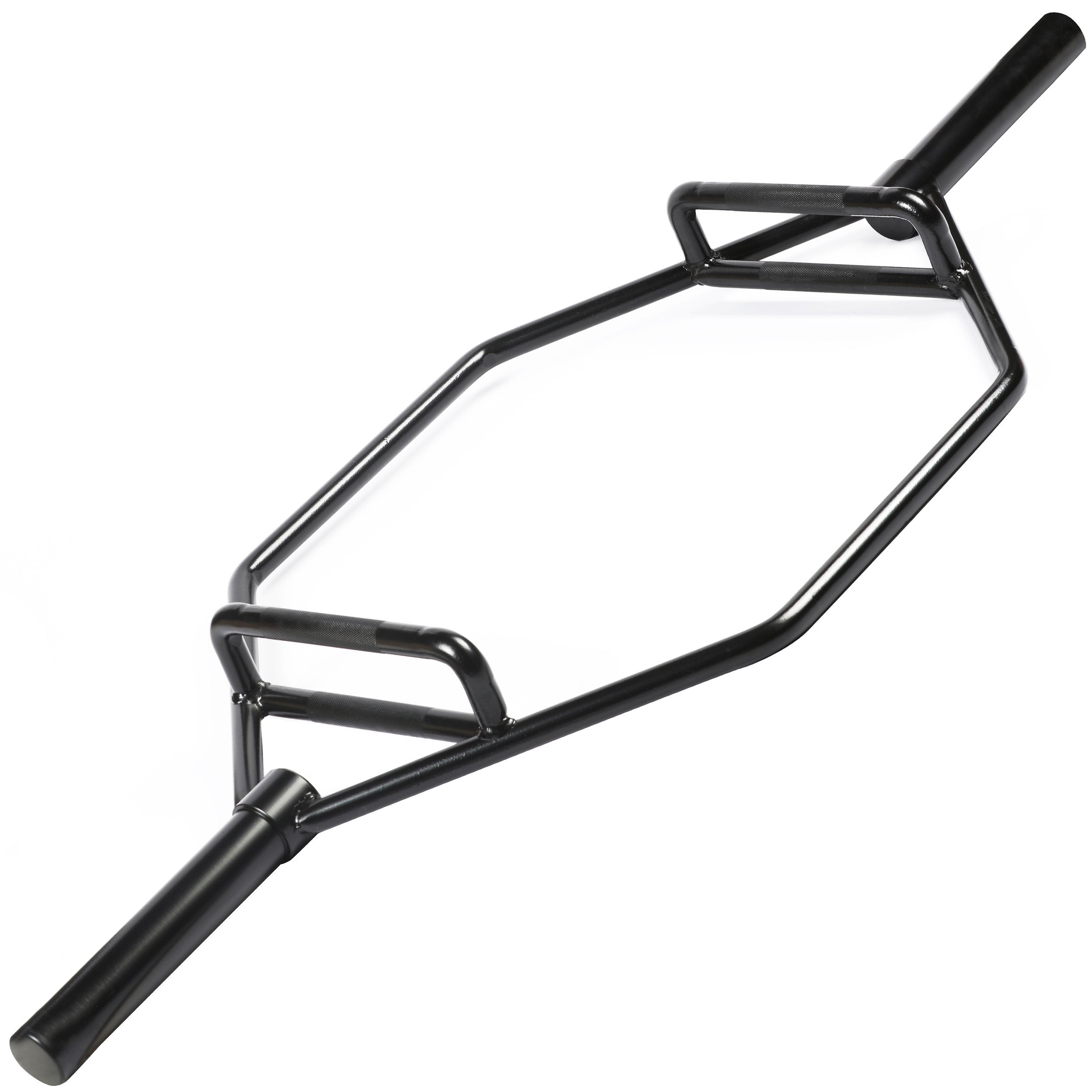 PRCTZ Olympic 50LB Hex Weight Trap Bar with 2-Inch Sleeve - Heavy Duty Strength Training Equipment for Deadlifts, Squats & Home Gym Workouts