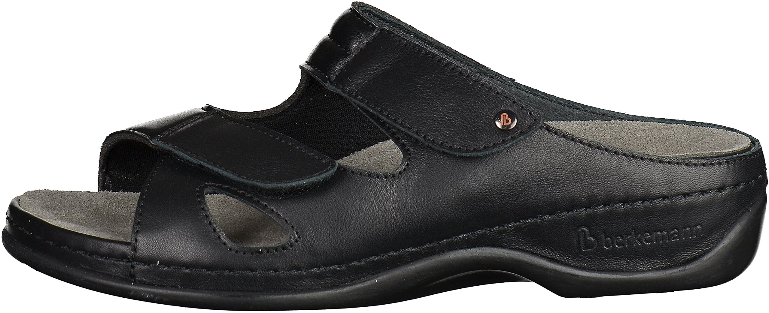 Berkemann Women's Comfortable Slip-On Mules - Soft Cushioned Arch Support for Walking, Work & Home Use - Stylish Casual Shoes for Women