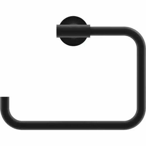 CompreDH Stainless Steel Towel Ring - Wall Mounted Bathroom Towel Holder for Hand & Face Towels, Rustproof & Durable (Set of 2) - Perfect for Bathrooms, Kitchens, and Laundry Rooms