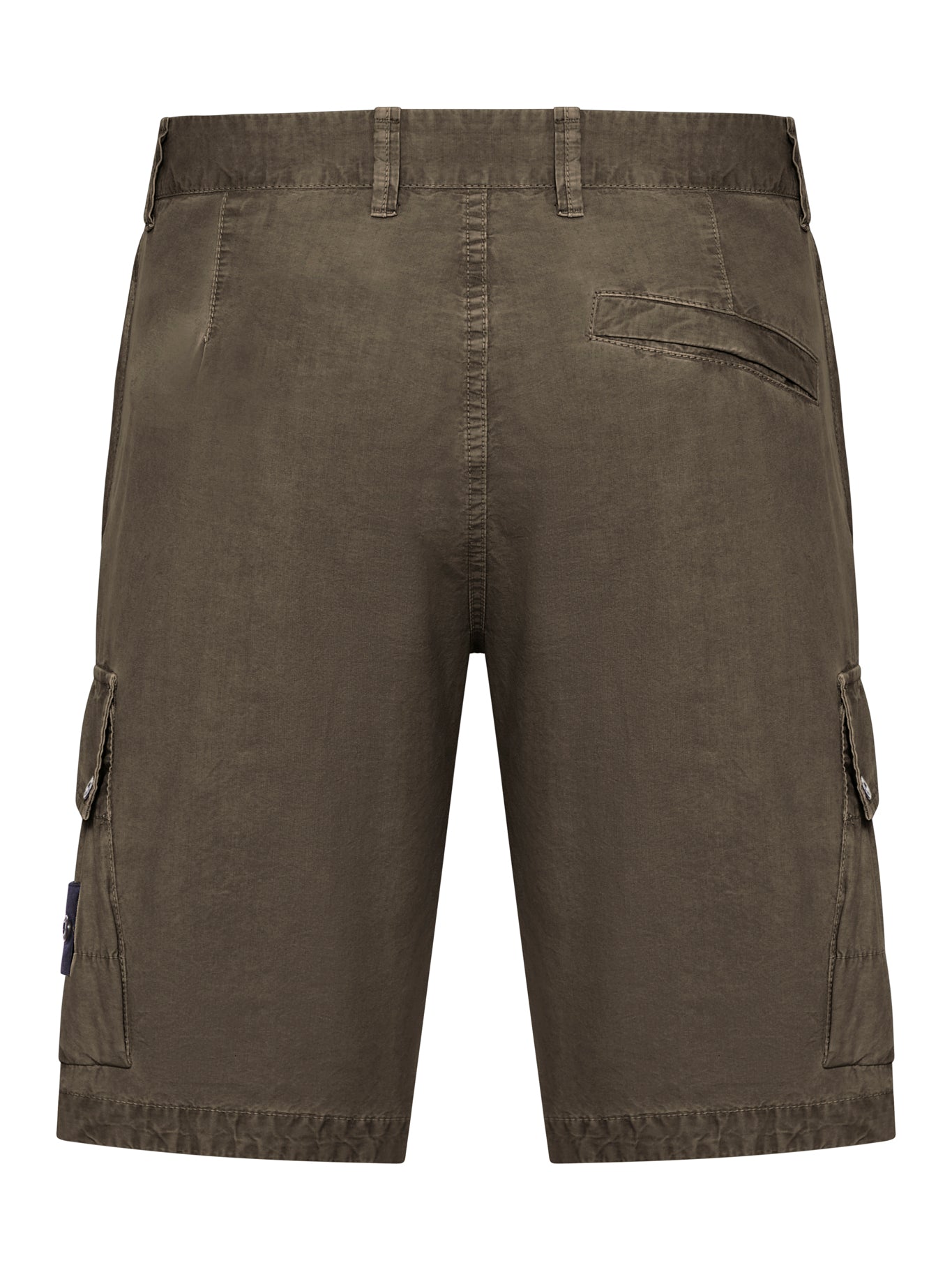 Stone Island Bermuda Slim Fit Shorts - Military Green | Men's Casual & Athletic Wear for Summer, Gym, and Outdoor Activities