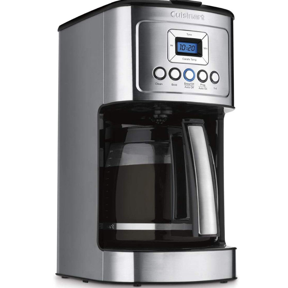 Refurbished CUISINART DCC-3200 14-Cup Programmable Coffee Maker - Grade A Certified with Warranty - Perfect for Home, Office & Entertaining
