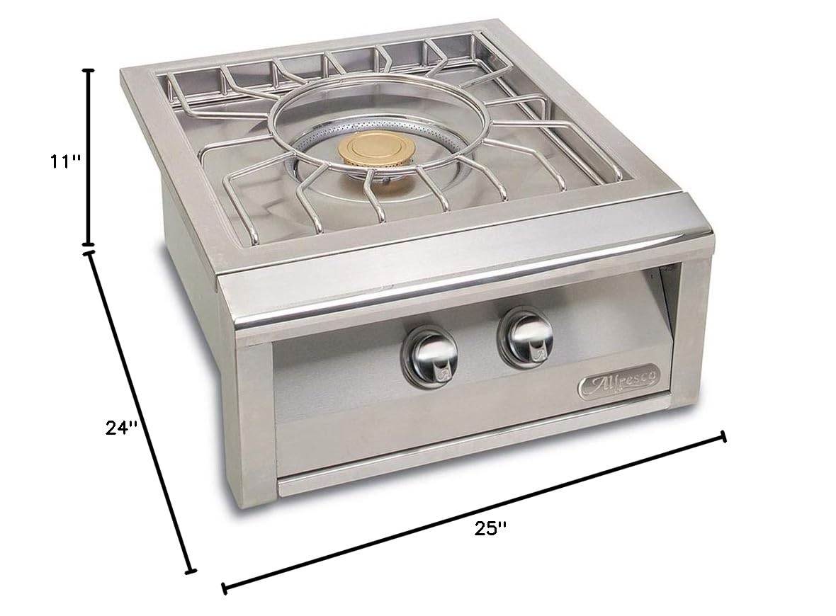 Versapower Outdoor Propane Cooker 24-Inch – High-Performance Portable Gas Stove for Camping, Tailgating & Backyard BBQs – Alfresco AXEVP-LP Model