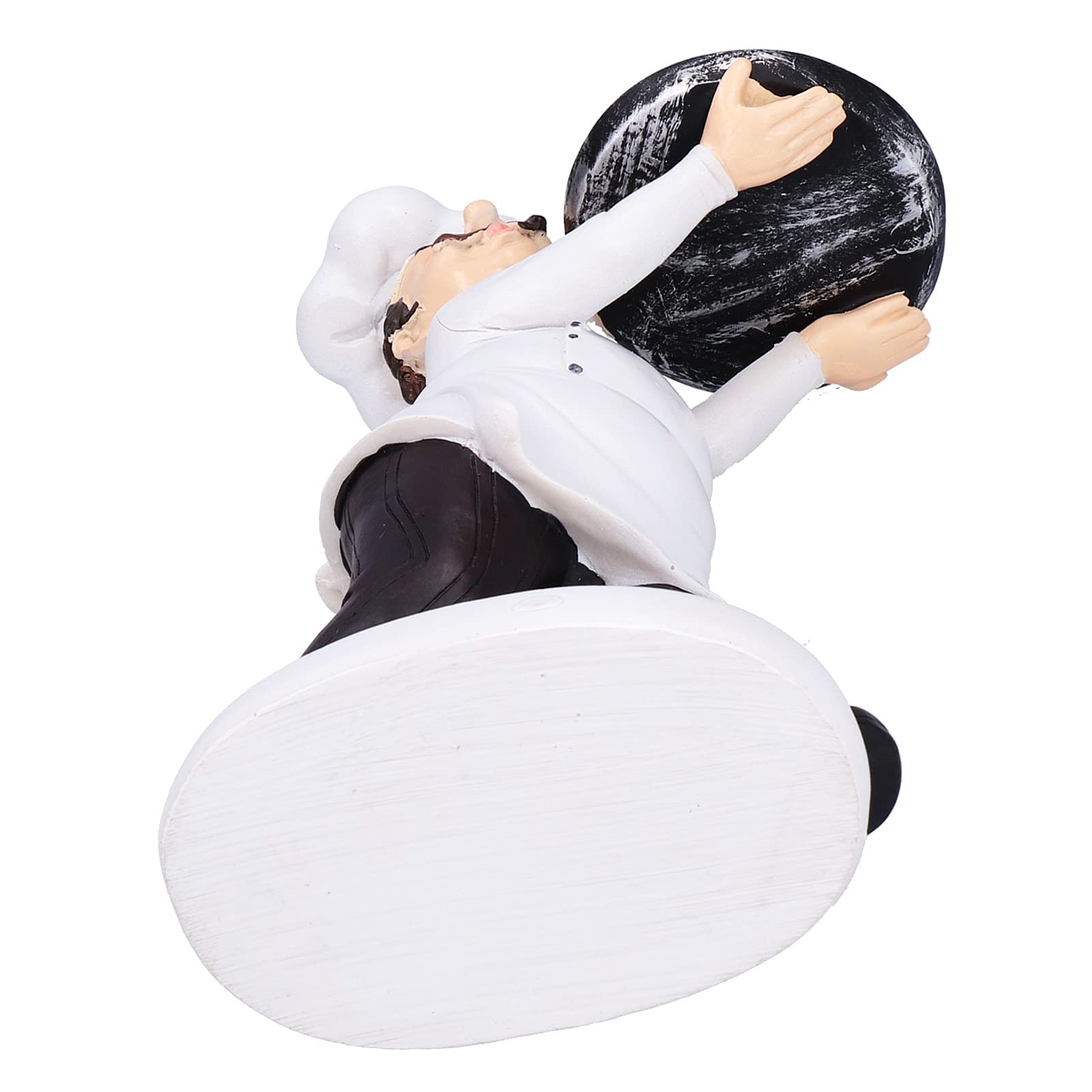LZKW Mini Chef Figurine Statue - Cute Kitchen Decor for Home, Restaurant, Dining Room & Bedroom | Perfect Gift for Cooking Enthusiasts & Home Decoration