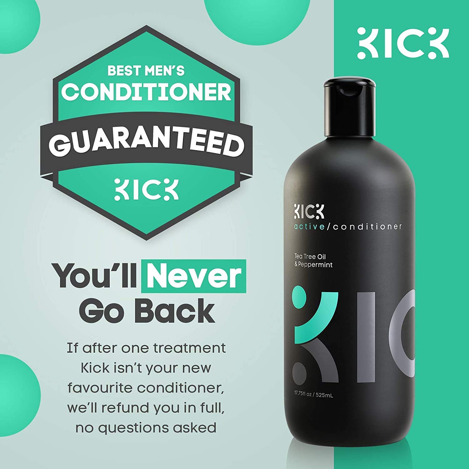 Tea Tree & Peppermint Shampoo and Conditioner Set for Men & Women - Anti-Dandruff Treatment for Itchy Scalp, Hair Loss Prevention & Thinning Hair Care - High Performance Hair Growth Bundle for Daily Use at Home or Gym