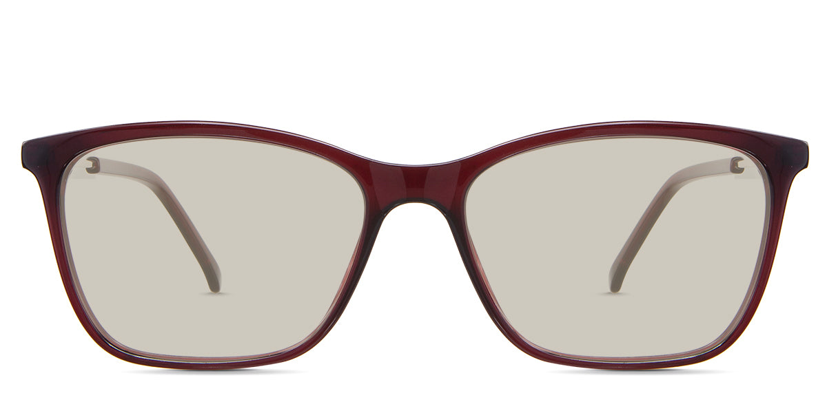 ELLE Women's Prescription Tinted Glasses - Stylish & UV Protection for Work, Driving & Outdoor Activities