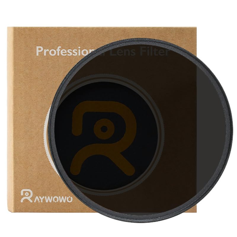 72mm ND Filter - 3 Stop Neutral Density Lens Filter with AGC Glass for DSLR & Mirrorless Cameras - Perfect for Landscape, Portrait & Long Exposure Photography