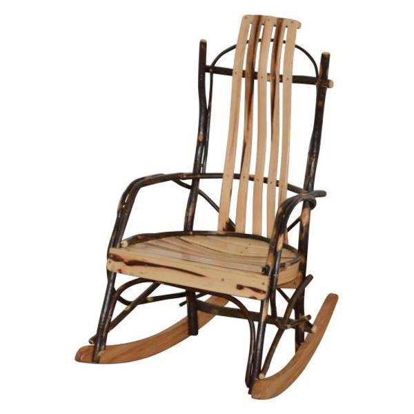 Best Hickory Wood Child's Rocking Chair - Comfortable & Durable Nursery Rocker for Kids - Perfect for Bedtime Stories & Relaxing