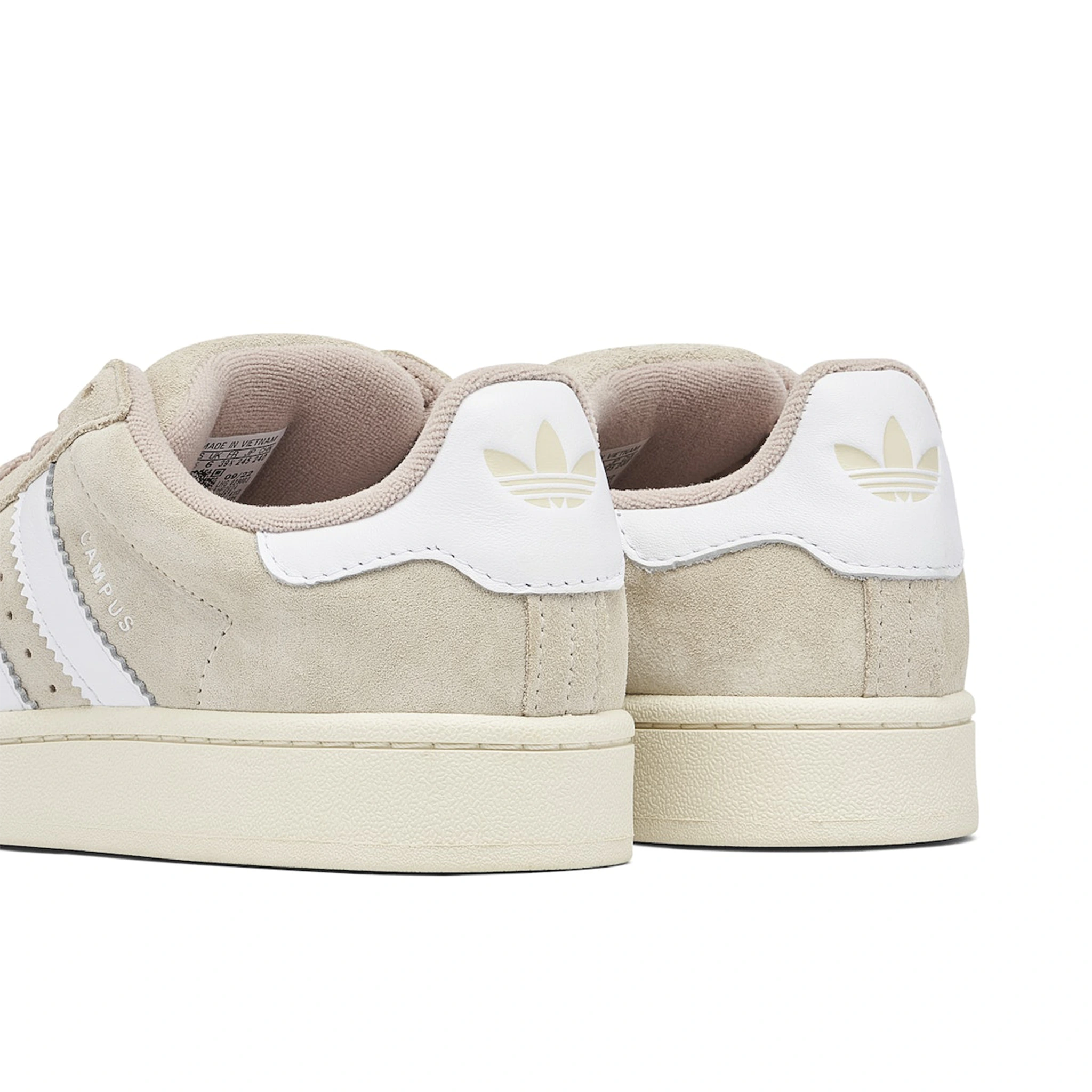 Adidas Campus 00s Kids Sneakers - Wonder White Color - Comfortable Casual Shoes for Boys & Girls - Perfect for School, Playground & Everyday Wear