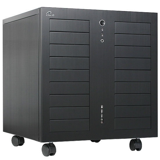 Lian Li PC-343B Super Tower Server Case - High Performance Full Tower Chassis for Gaming PC, Workstation & Data Center - Perfect for Multi-GPU Setups & Custom Water Cooling Builds