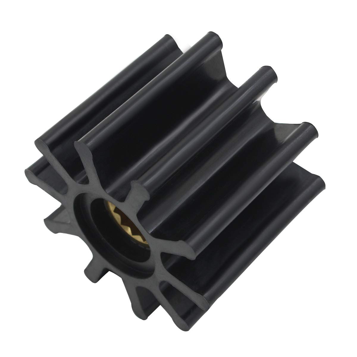 GHmarine Flexible Water Pump Impeller - Rubber Impeller Replacement for Jabsco 17937-0001 - Perfect for Marine, Boat, and RV Water Pump Systems