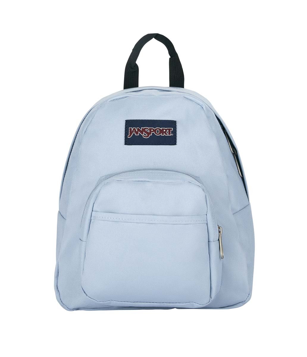 JanSport Half Pint Mini Backpack - Lightweight & Durable Small Backpack for Women & Teens, Blue Dusk | Perfect for School, Travel & Everyday Use