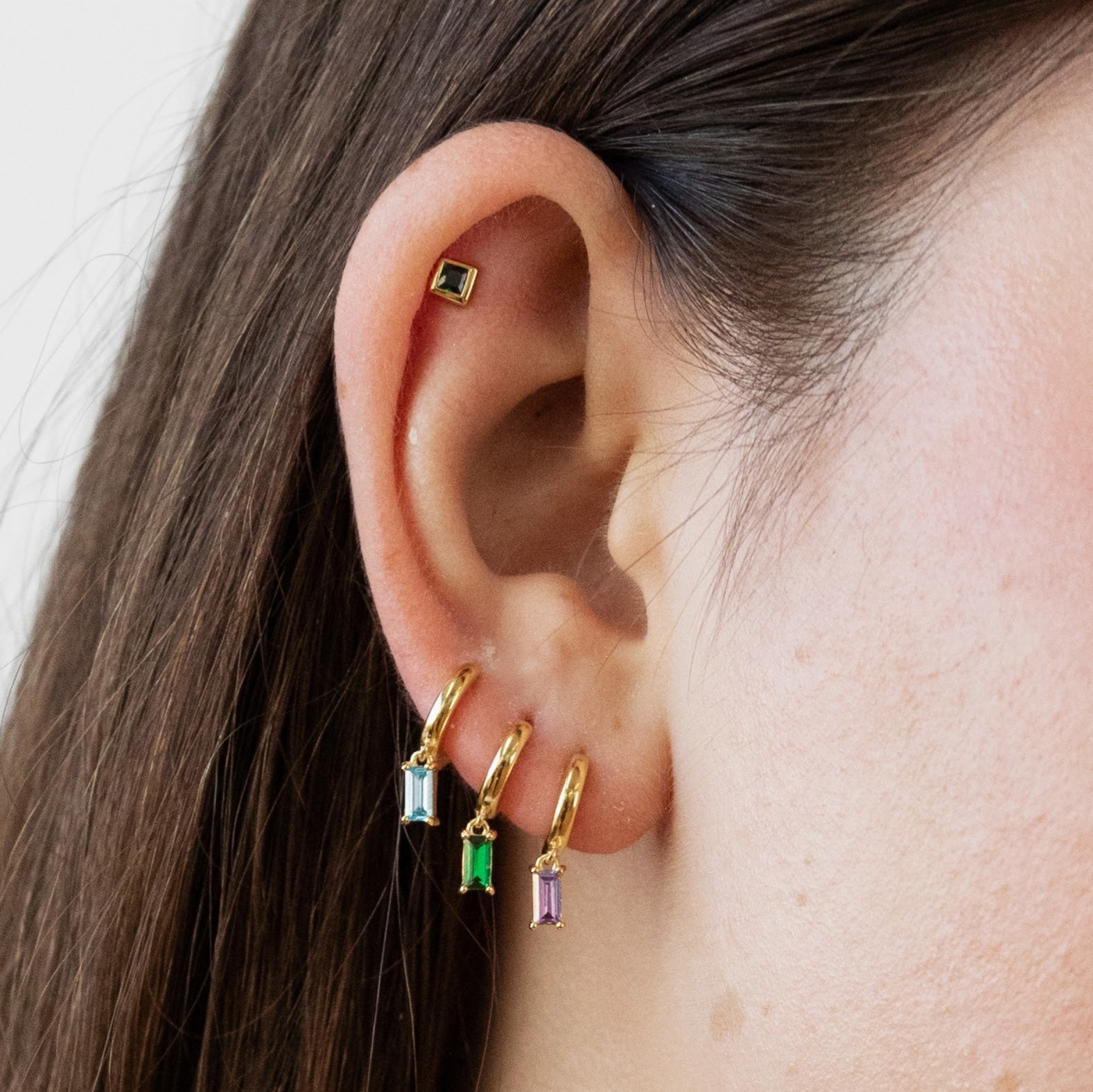 Vibrant Color Pop Earrings Set - Trendy Dangle & Hoop Earrings for Women | Perfect for Parties, Weddings & Everyday Wear