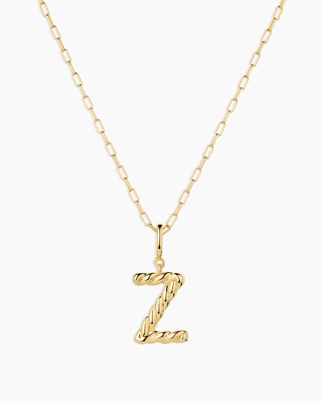 Alphabet Charm Necklace for Women - Personalized Initial Letter Pendant Jewelry for Gifts, Crew Statement Necklace for Everyday Wear & Layering