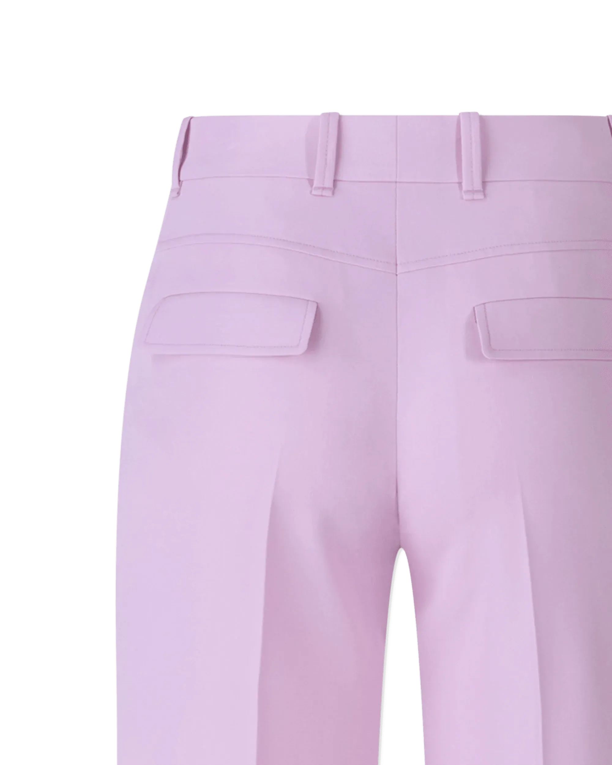 High Waisted Wide Leg Trousers for Women - Comfortable Stretchy Palazzo Pants - Office, Travel & Casual Wear