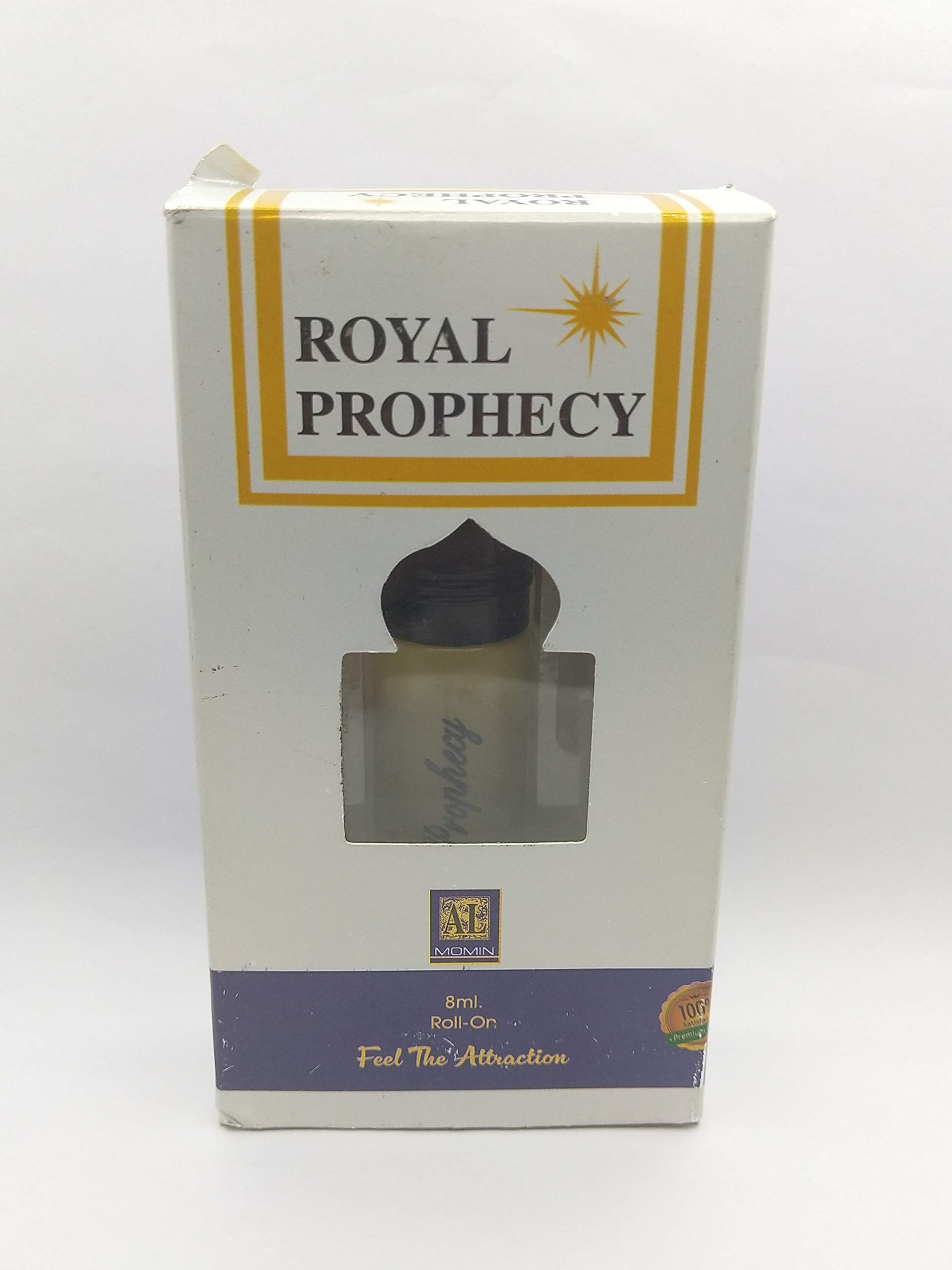 Al Nuaim Royal Prophecy 8ml Alcohol-Free Natural Attar Perfume Oil - Long-Lasting Fragrance for Daily Wear & Special Occasions