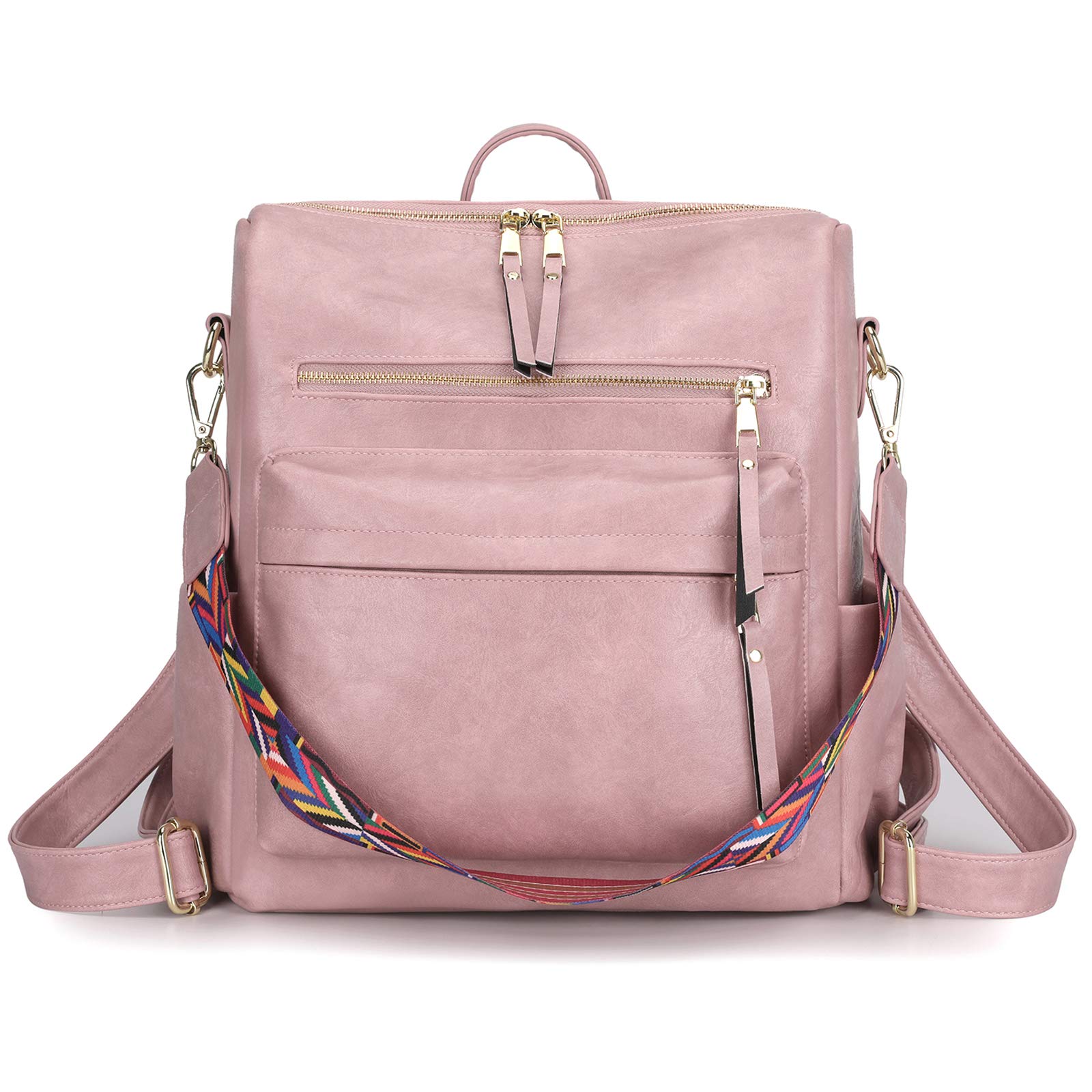 Stylish Women's Convertible Backpack Purse - Multipurpose Fashion Handbag for Shoulder Carry & Travel | Perfect for Work, School & Weekend Adventures