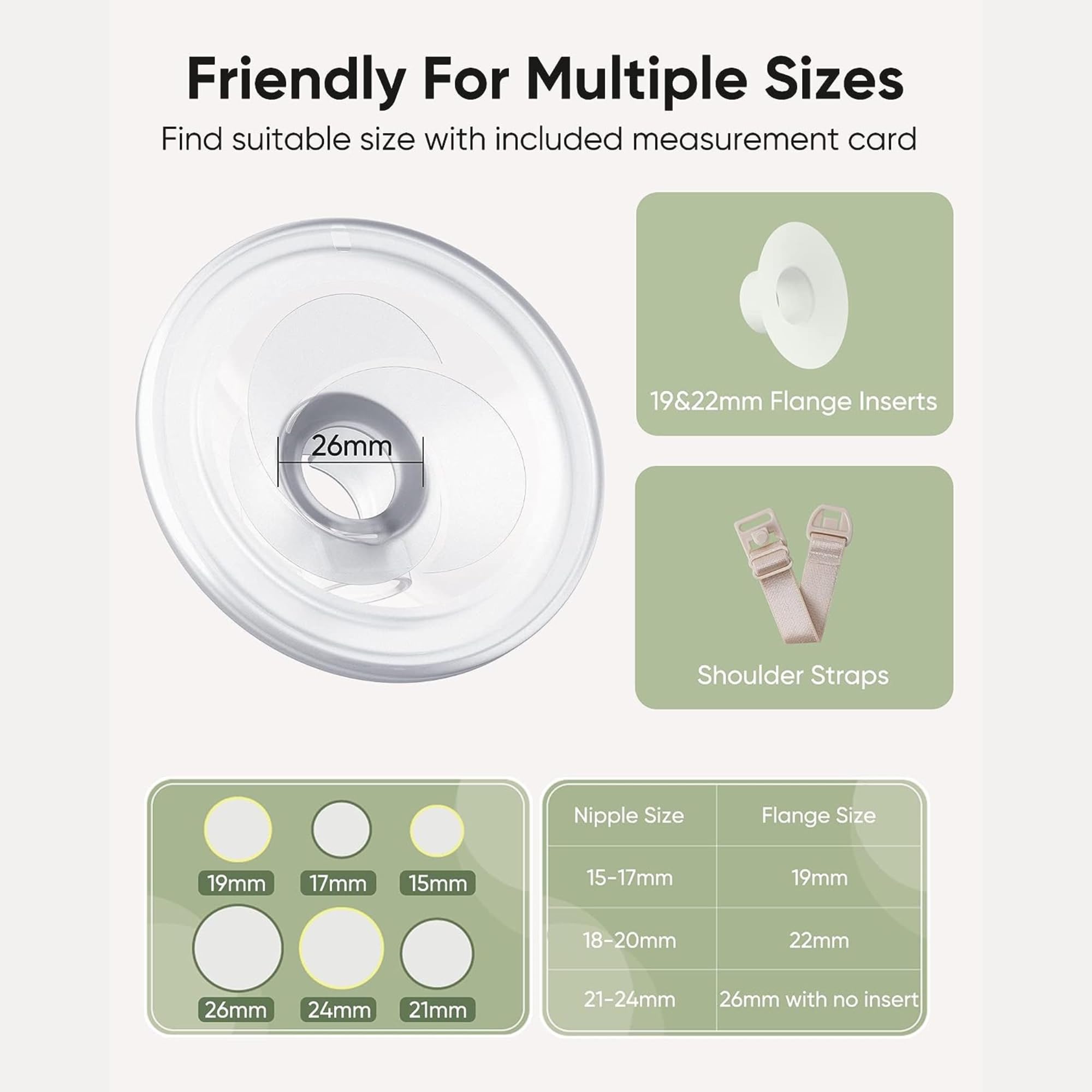 BRONTIX Electric Breast Pump - Hands-Free Wearable Automatic Breastfeeding Pump for Nursing Mothers - Portable & Rechargeable Milk Pump for On-the-Go Use at Work, Travel or Home Comfort