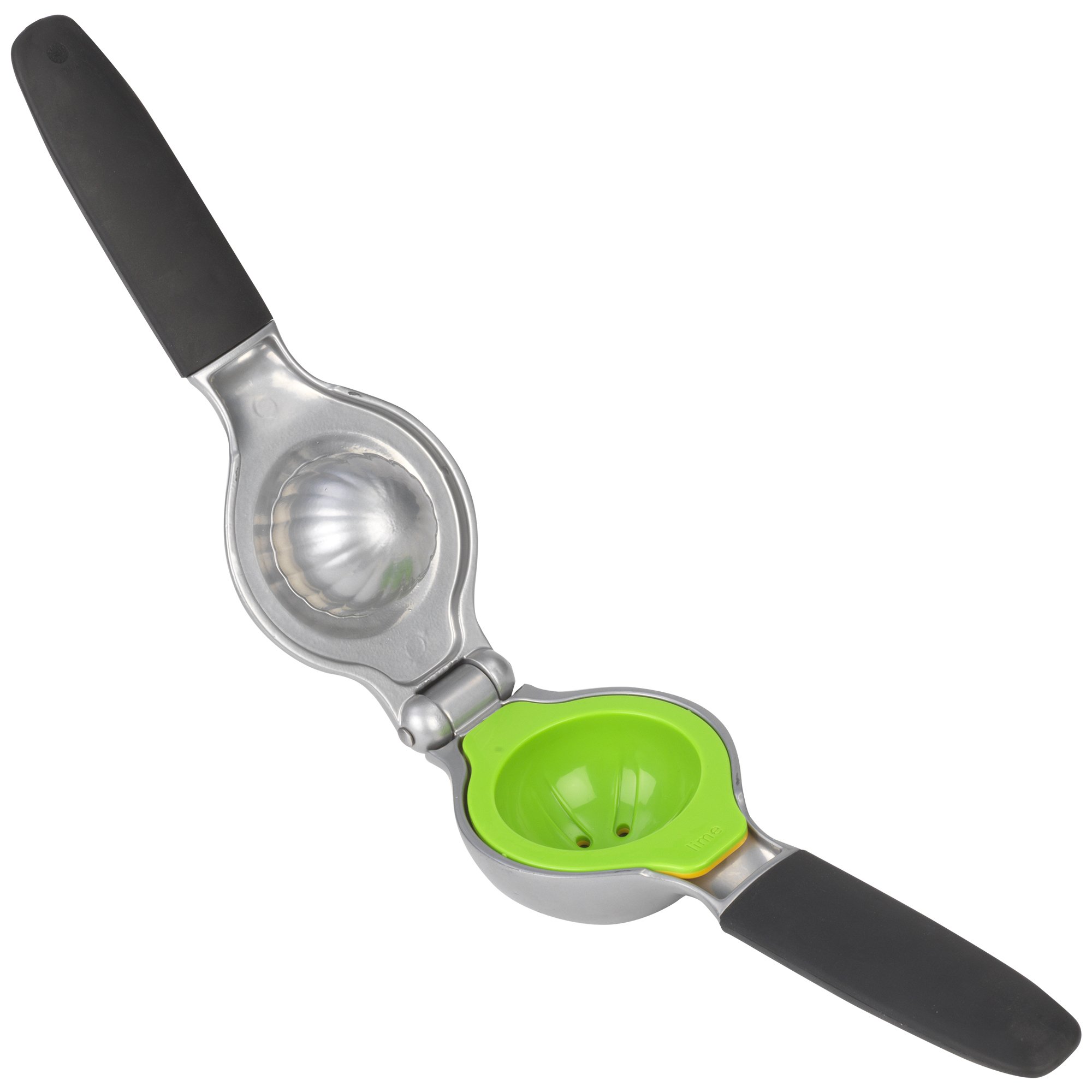 Premium Lemon and Lime Hand Juicer with Perfect Fit Inserts - Easy Squeezing for Fresh Citrus Juice at Home, Bars, and Restaurants