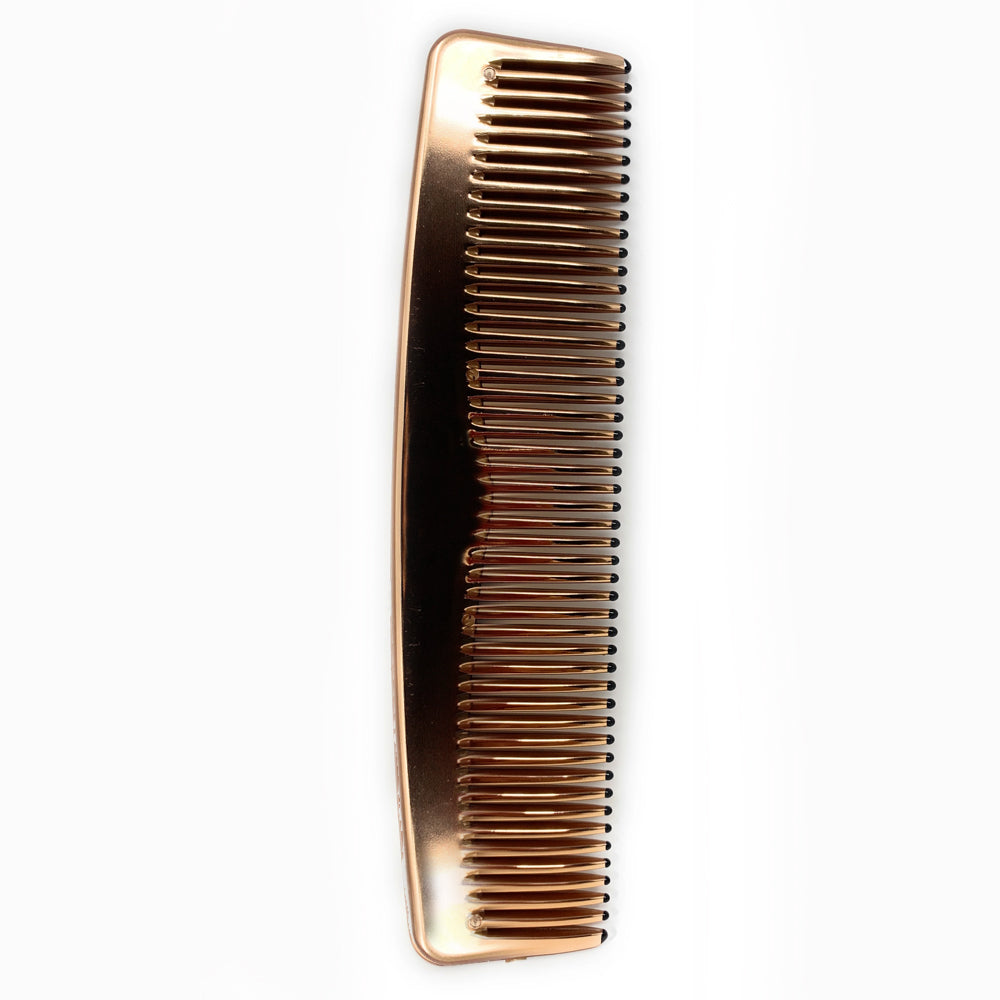 Copper Infused Hair Comb for Men & Women - Cricket Copper Clean Finishing Comb with Dressing & Styling Teeth - Perfect for Salon, Home Hair Care & Travel Grooming