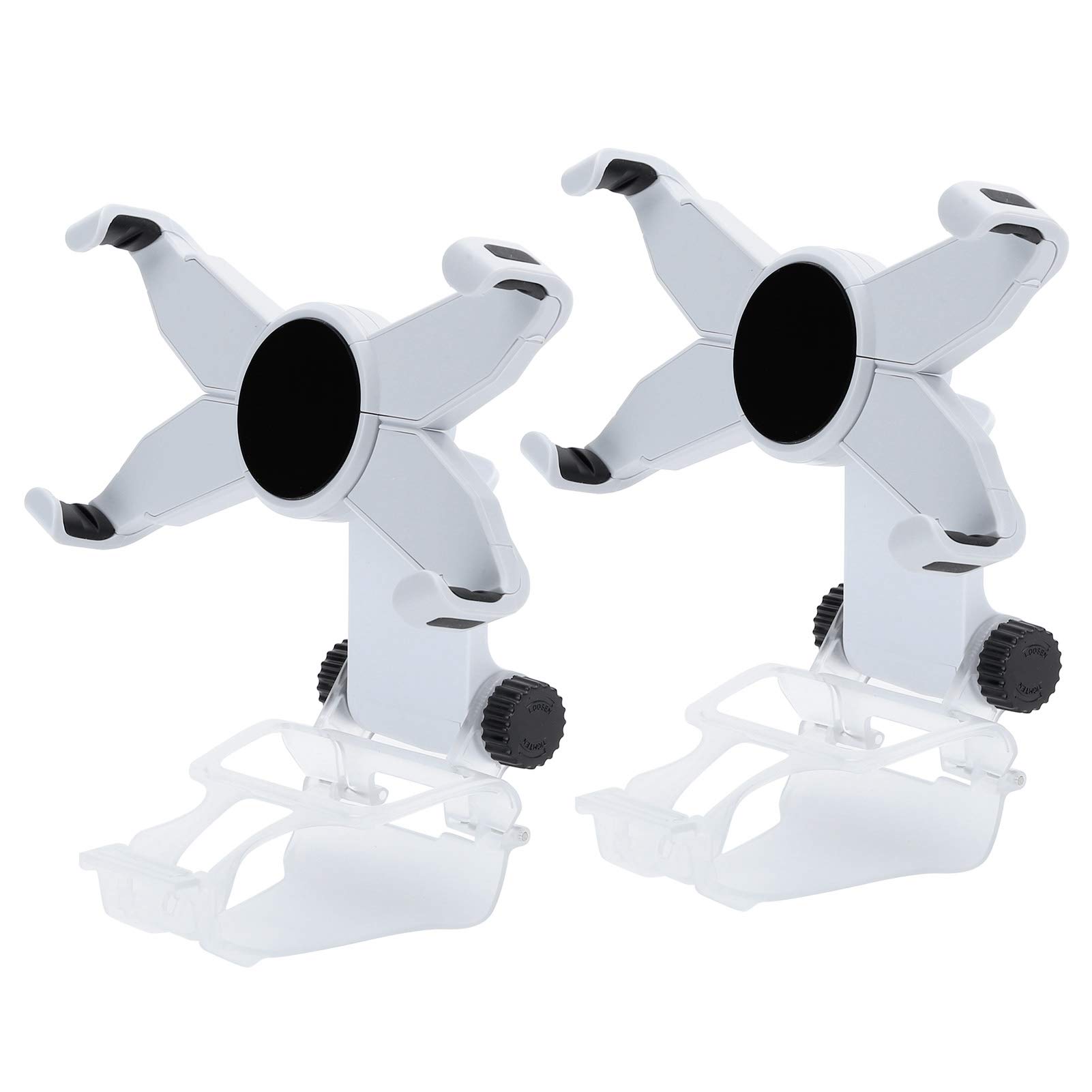 Lazmin112 2-Pack Adjustable Smartphone Game Controller Holder - Universal Phone Mount Clip for PS5, Xbox, Mobile Gaming - Perfect for Hands-Free Gameplay & Live Streaming