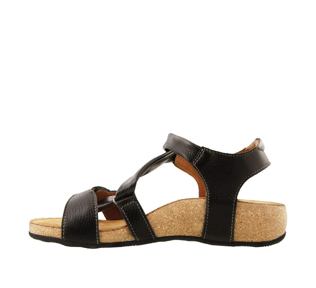 Taos Footwear Women's Universe Sandal - Comfortable Leather Walking Sandals with Arch Support | Perfect for Travel, Beach & Summer Outfits