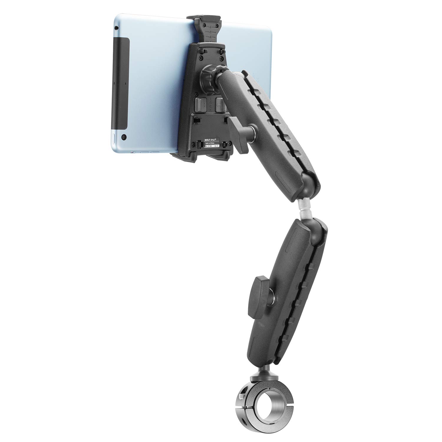 iBOLT sPro2 Universal Adjustable Mount Holder for Wheelchairs & Exercise Equipment - Compatible with 4.7