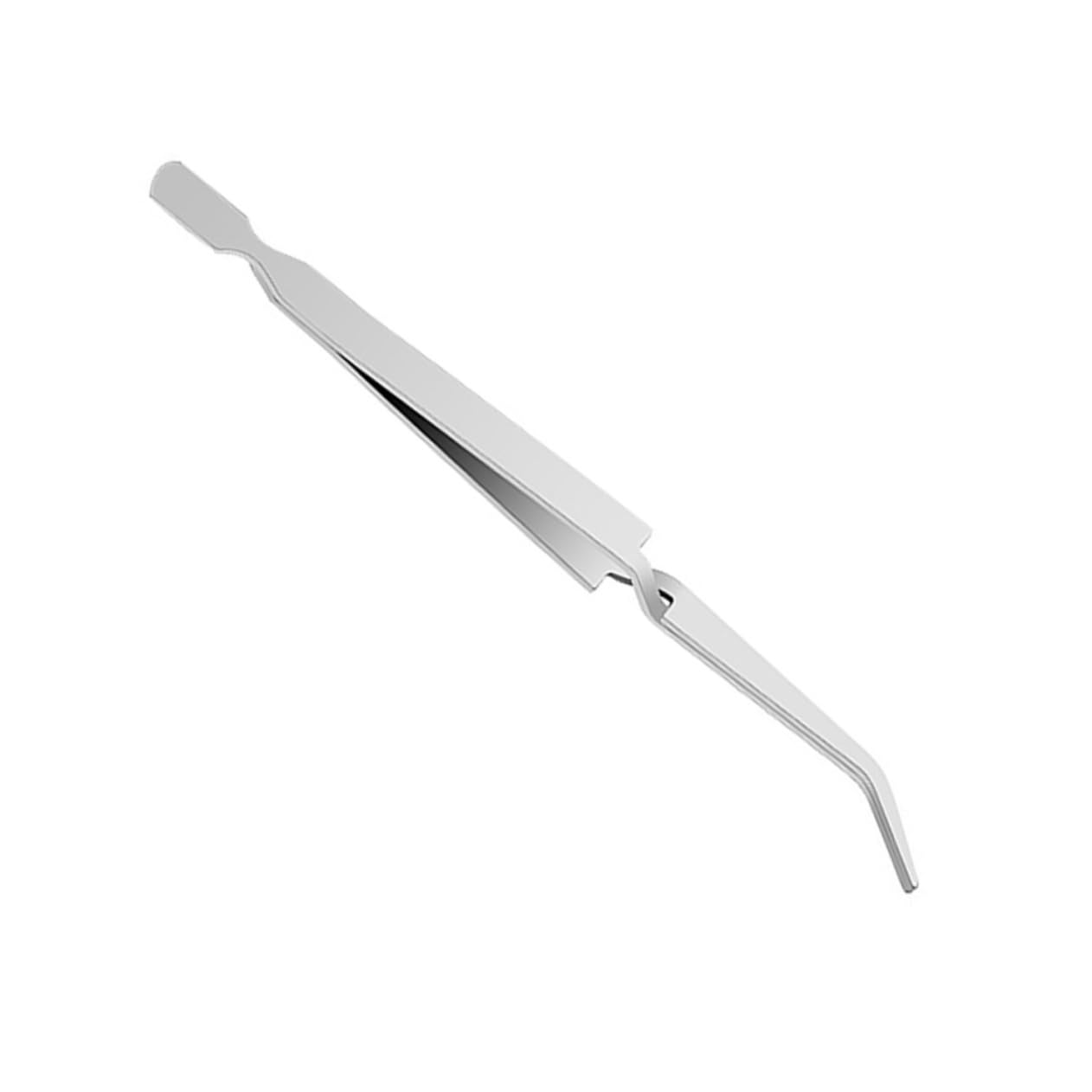 Ipetboom 3-Piece Professional Stainless Steel Nail Pincher Tweezers Set - Silver Nail Clippers & Forceps for Precise Nail Art, Manicure & Pedicure - Perfect for Salon, Home Use & DIY Nail Designs