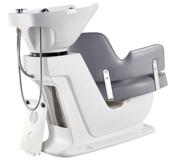 Bellus Adjustable Backwash Shampoo Bowl with Comfortable Seat - Perfect for Salon, Spa & Home Hair Washing Stations