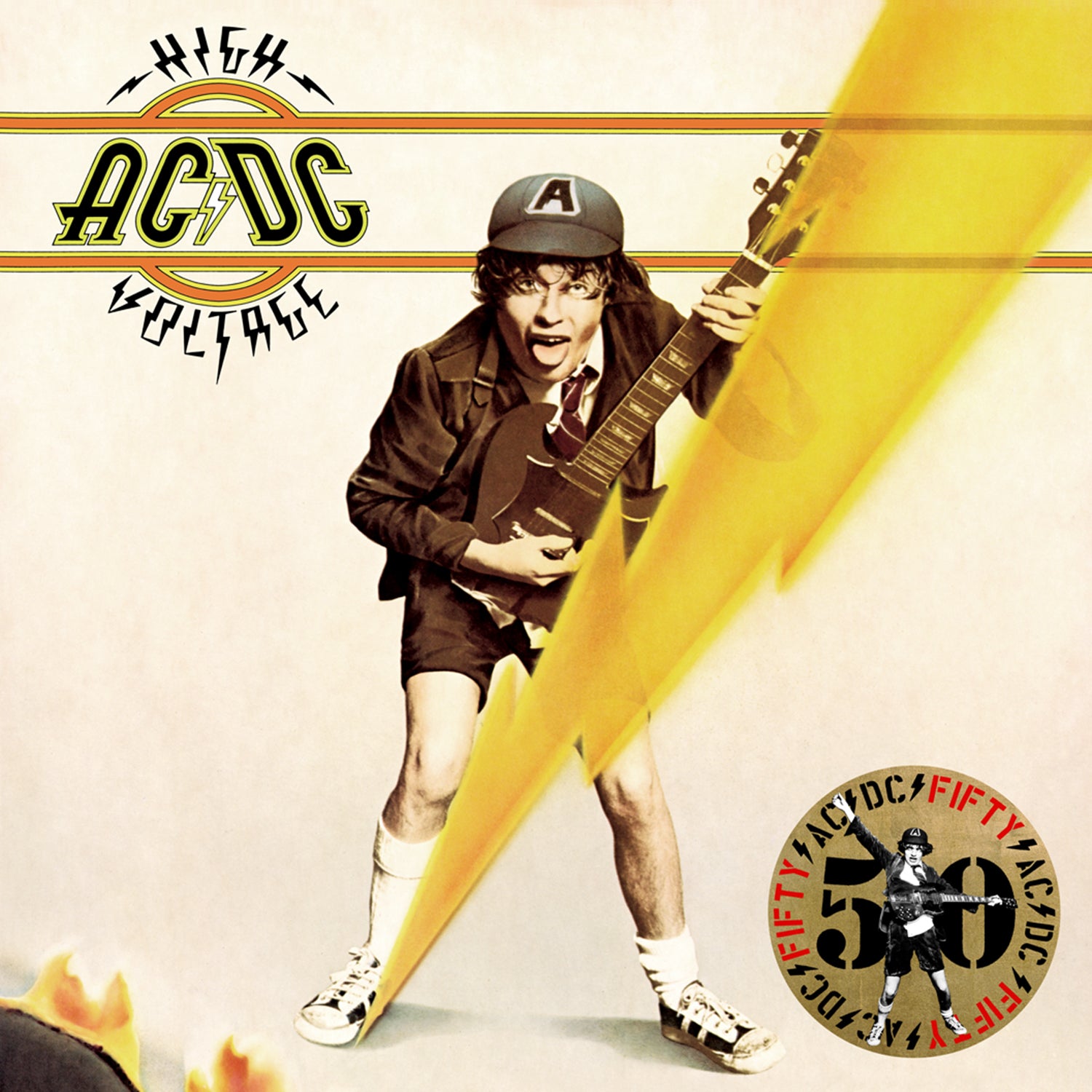 AC/DC High Voltage LP Vinyl Record - Classic Rock Album for Music Collectors & Home Entertainment
