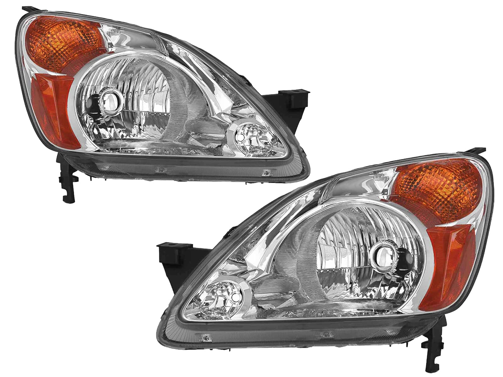 CRV Replacement Headlight Assembly - 1 Pair Set for Honda CRV (Year Range) - High Performance LED Headlights for Night Driving & Off-Road Use