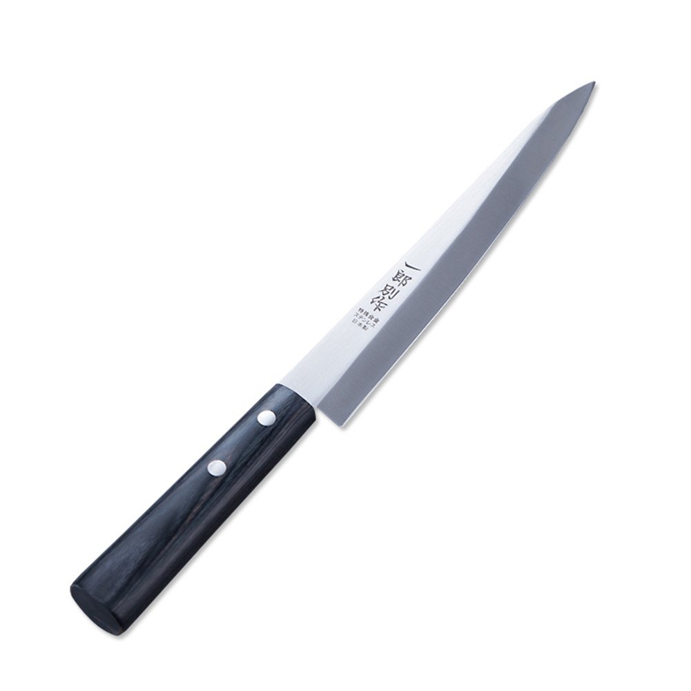 Premium 9-inch Japanese Sashimi Knife - High Carbon Stainless Steel Blade with Ergonomic Wood Handle - Professional Chef's Knife for Sushi, Fish Fillet & Meat Cutting - Ideal for Home Kitchens & Culinary Enthusiasts