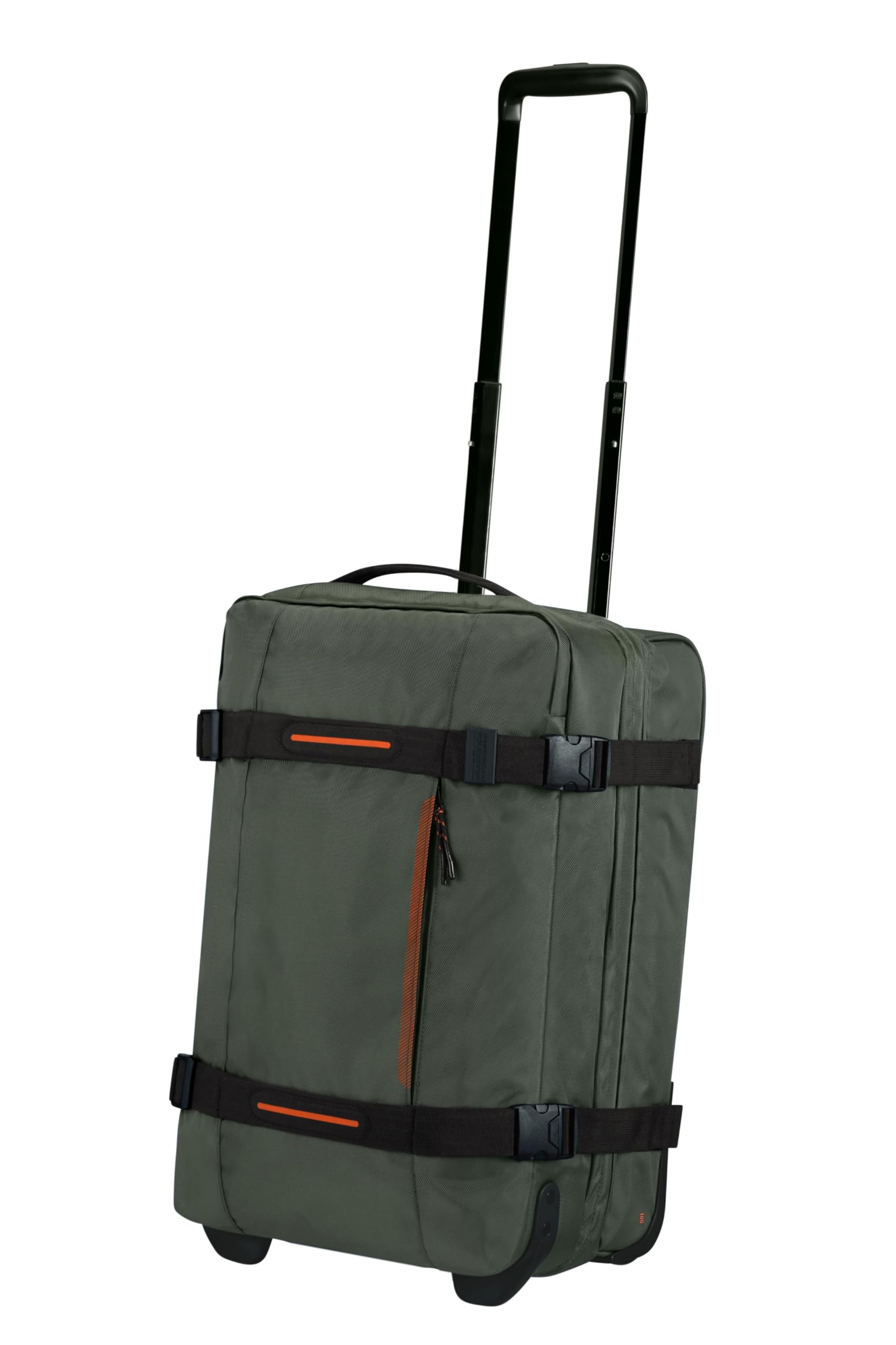 American Tourister Unisex Urban Track Travel Backpack - 55L (55cm) Dark Khaki Green Carry-On Luggage for Business Trips, College & Weekend Getaways