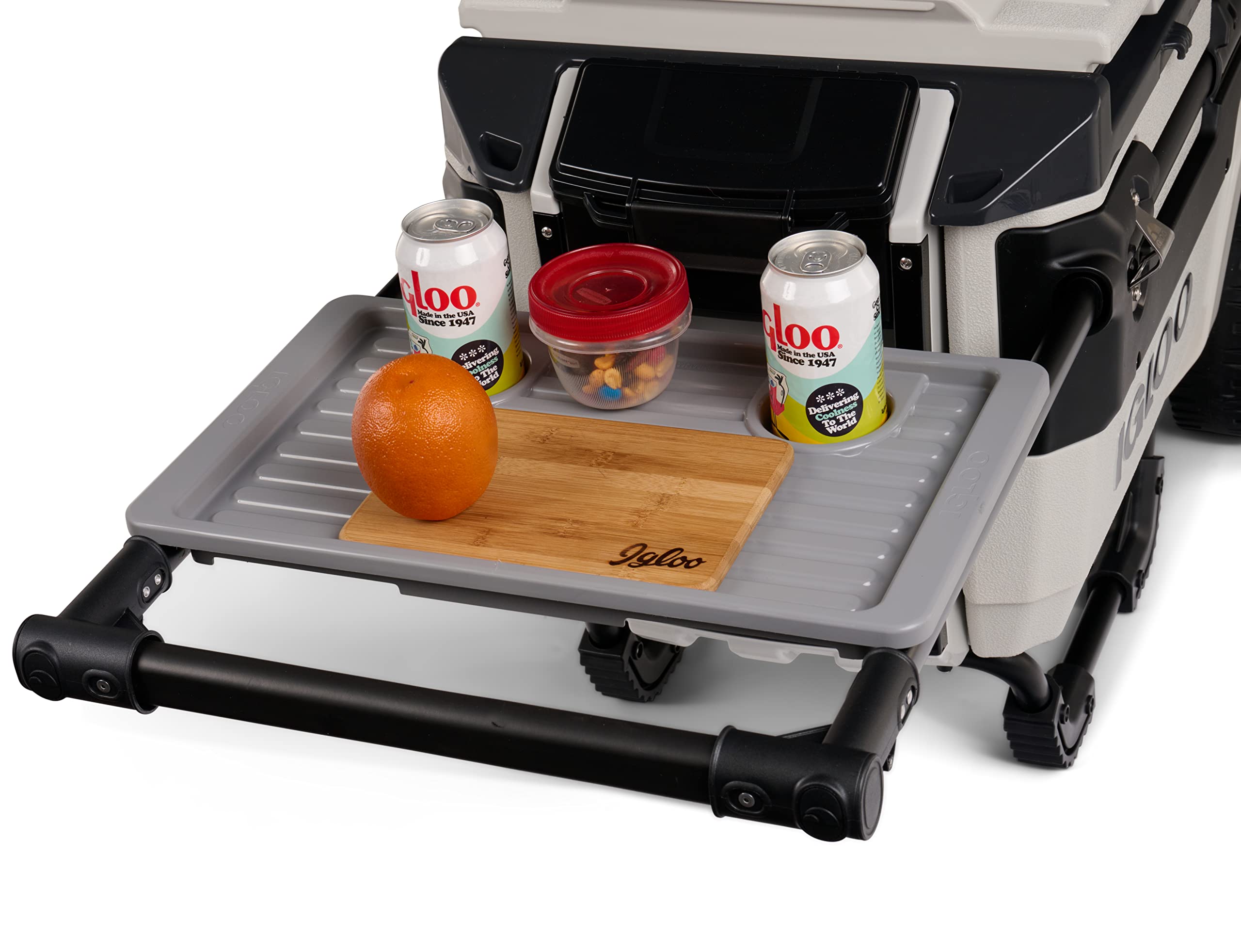 Igloo Trailmate Journey 70Qt Wheeled Cooler - Heavy Duty Insulated Hard Shell Ice Chest for Camping, Beach, Tailgating & Outdoor Adventures