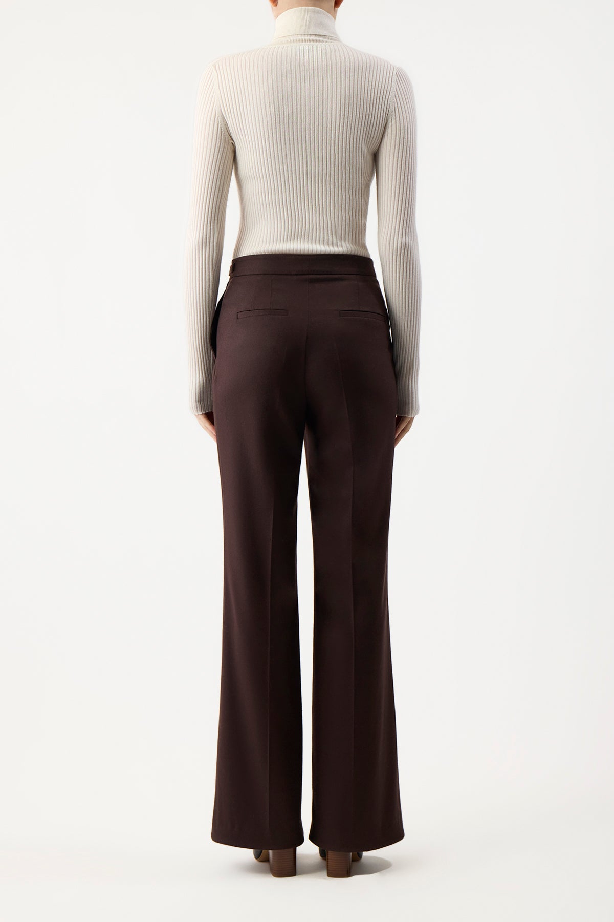 Luxury Ivory Cashmere Silk Peppe Knit Turtleneck Sweater - Soft Winter Pullover for Women | Perfect for Office Wear, Date Nights & Holiday Outfits