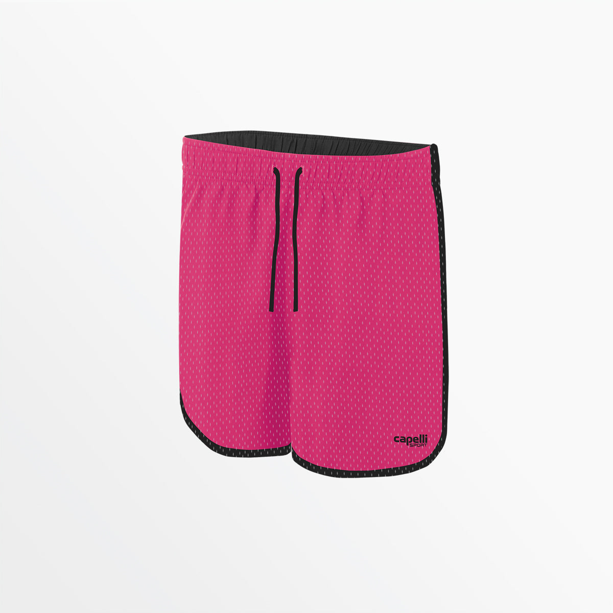 Women's 2-Tone Mesh Athletic Shorts - Breathable Workout Shorts for Running, Yoga & Gym - High Waist Comfortable Sports Shorts
